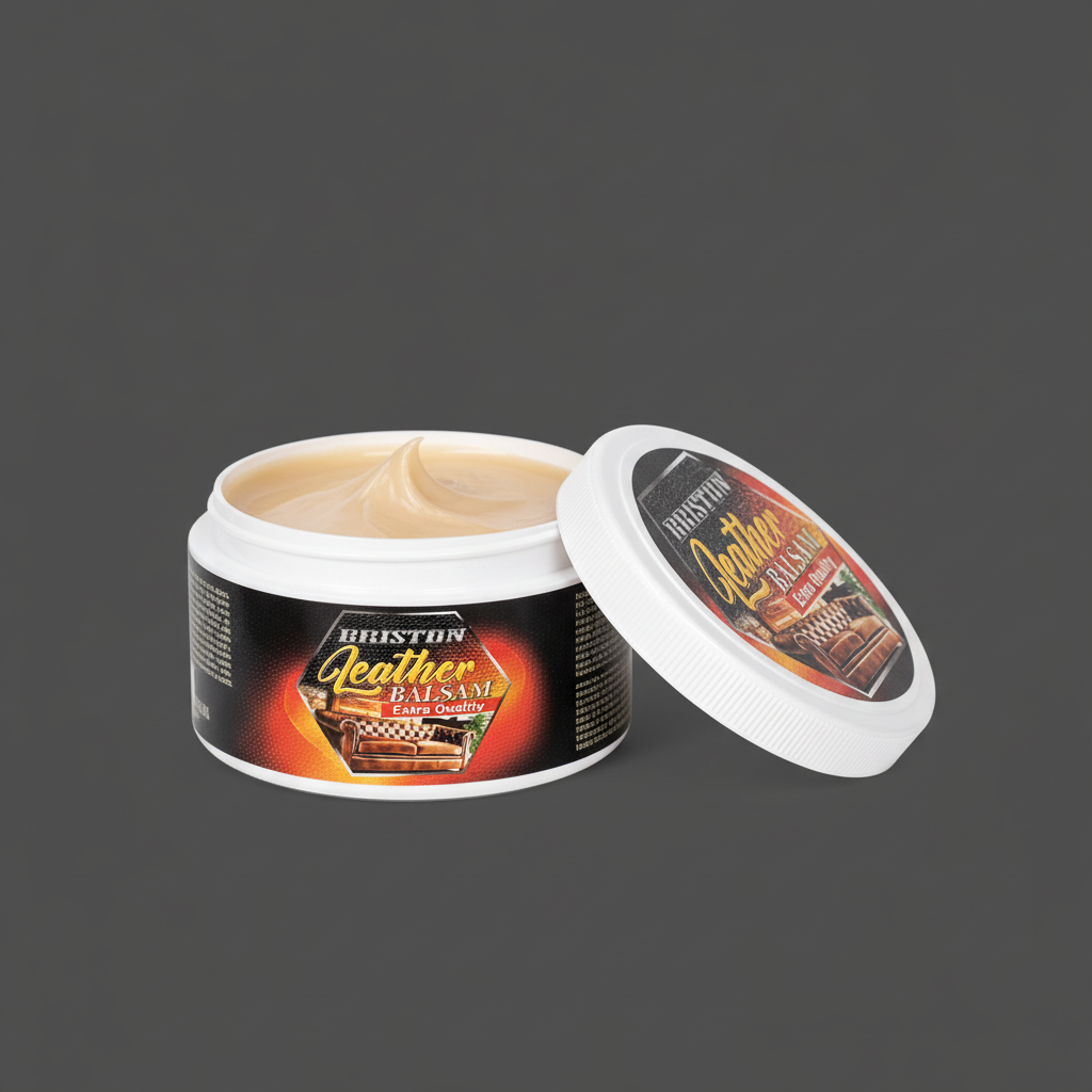 Briston Leather Balsam felnyitva