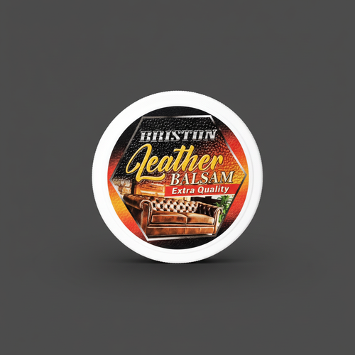 Briston Leather Balsam sötét háttérrel